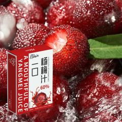 一口杨梅汁网红直播推荐夏日清凉饮品